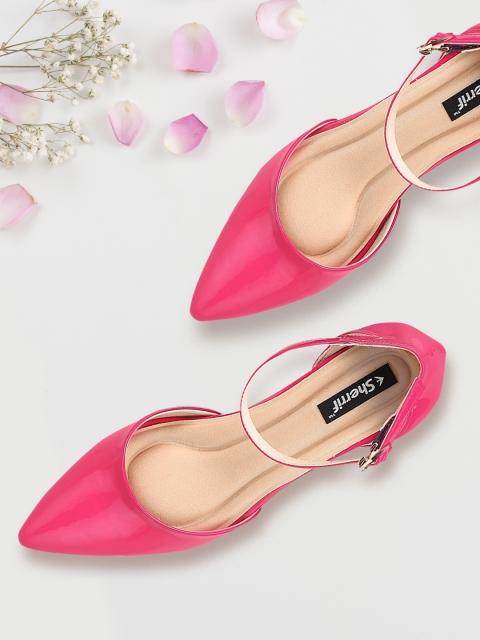 

Sherrif Shoes Women Purple Solid Sandals