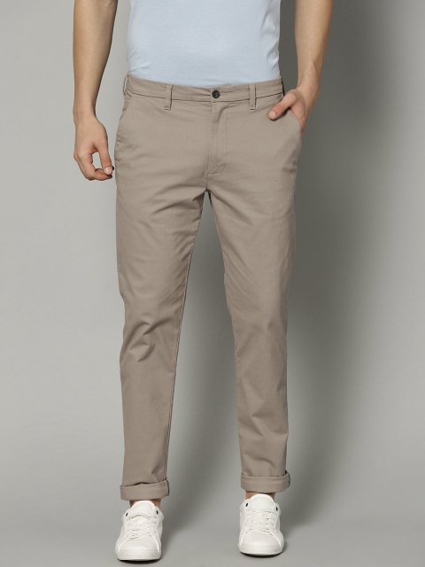 

Marks & Spencer Men Beige Skinny Fit Solid Chinos