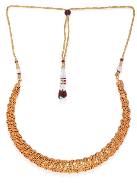 

AccessHer Women Gold-Plated Brass Choker Necklace