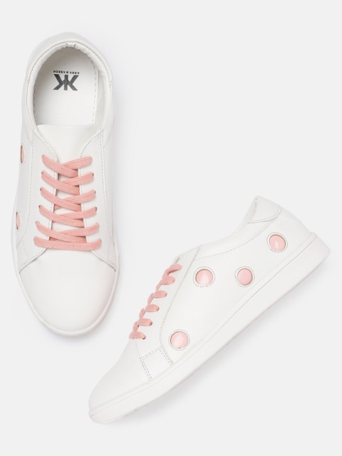 

Kook N Keech Women Off-White Sneakers