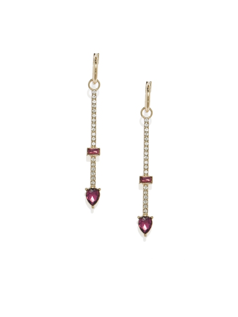 

Pipa Bella Gold-Toned Contemporary Drop Earrings