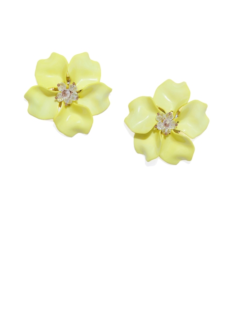

Pipa Bella Yellow Floral Studs
