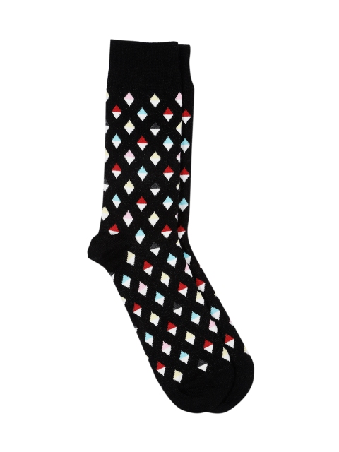

The Bro Code Men Multicoloured Patterned Above Ankle Length Socks, Multi