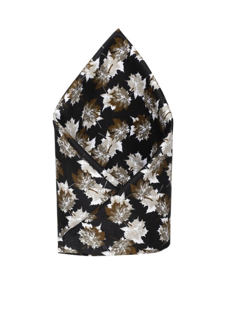 

The Bro Code Men Black & Brown Printed Pocket Square