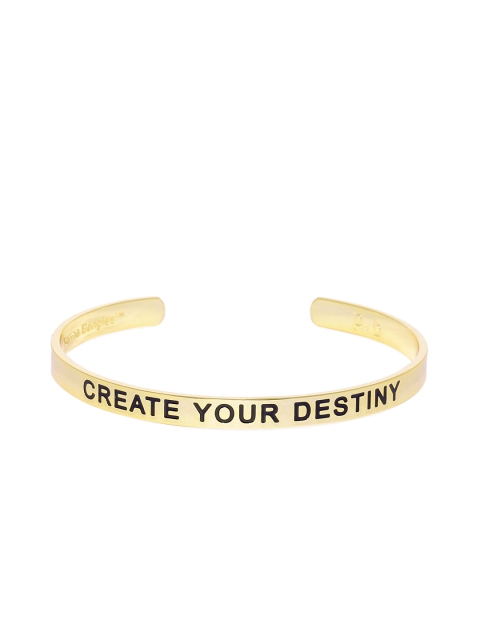 

Pipa Bella 18K Gold Plated Create Your Destiny Karma Bangle