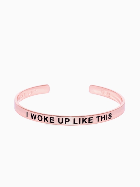 

Pipa Bella Rose Gold Plated I Woke Up Like This Karma Bangle
