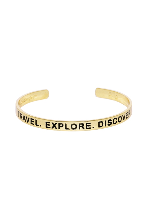 

Pipa Bella 18K Gold Plated Travel Explore Discover Karma Bangle
