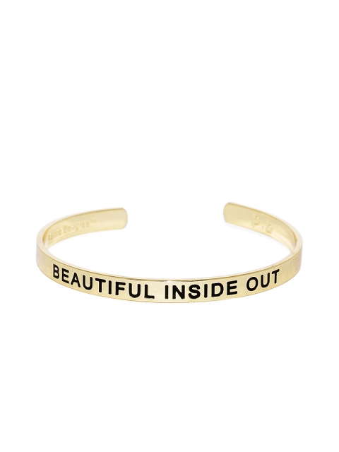 

Pipa Bella 18K Gold Plated Beautiiful Inside Out Karma Bangle