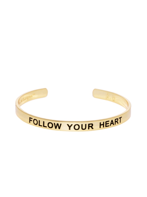 

Pipa Bella 18K Gold Plated Follow Your Heart Karma Bangle
