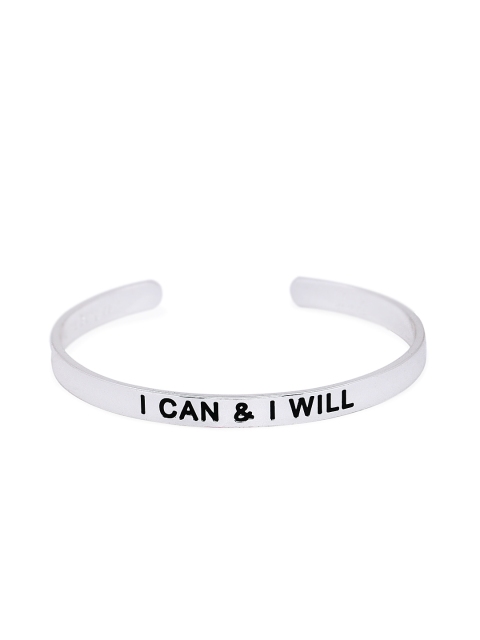 

Pipa Bella Silver Plated I Can & I Will Karma Bangle