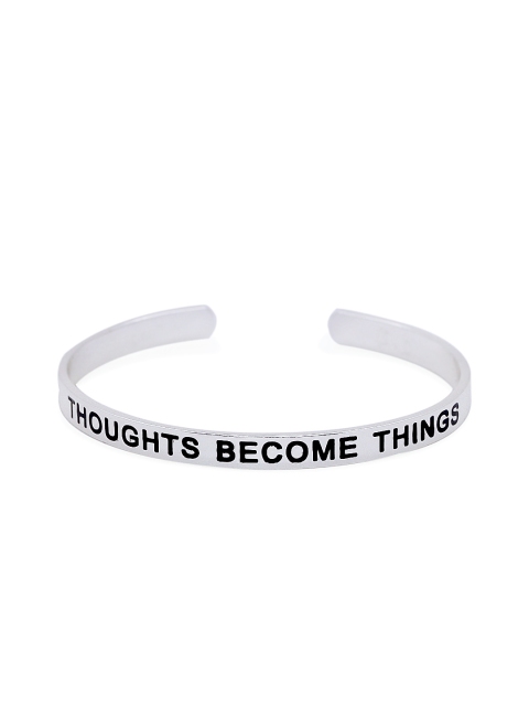

Pipa Bella Silver Plated Thoughts Become Things Karma Bangle