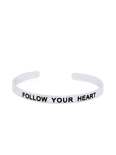 

Pipa Bella Silver Plated Follow Your Heart Karma Bangle