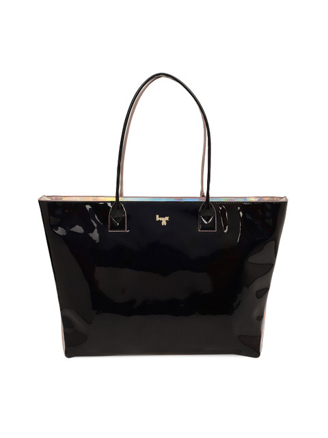 

Baggit Navy Blue & Rose Gold Colourblocked Shoulder Bag