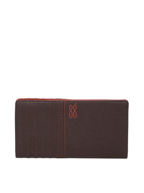 

Baggit Women Brown Solid Two Fold Wallet