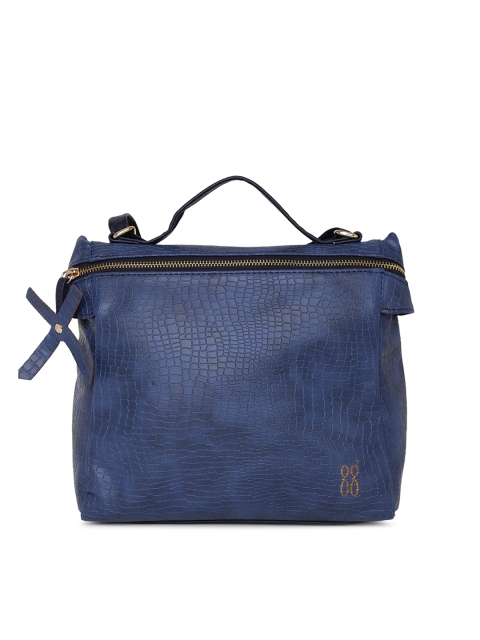 

Baggit Blue Textured Handheld Bag