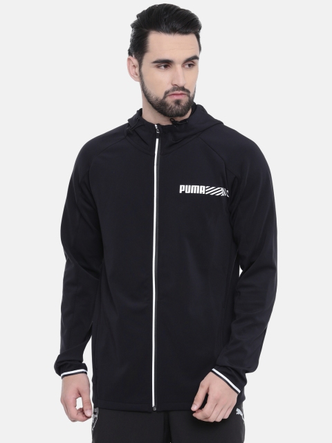 

Puma Men Black Solid Sporty Jacket