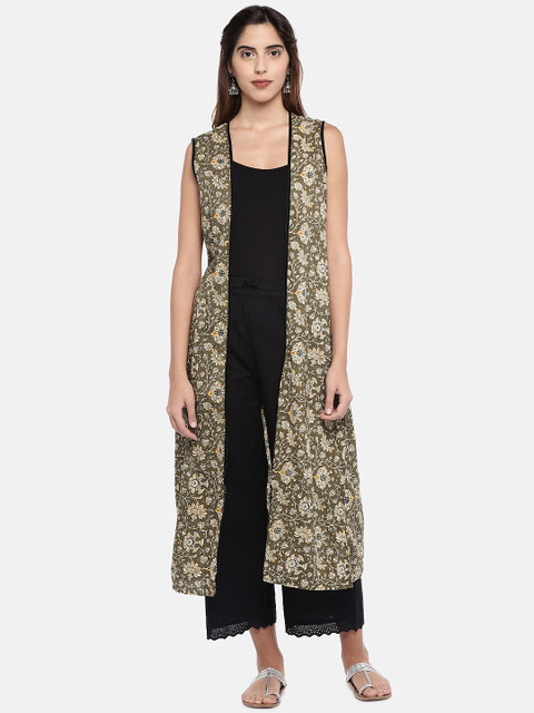 

Ethnicity Women Coral Printed Top