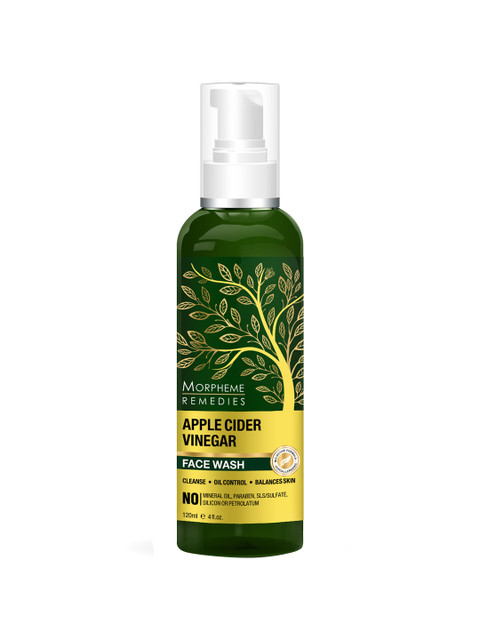 

Morpheme Remedies Apple Cider Vinegar Face Wash 120ml, Nude