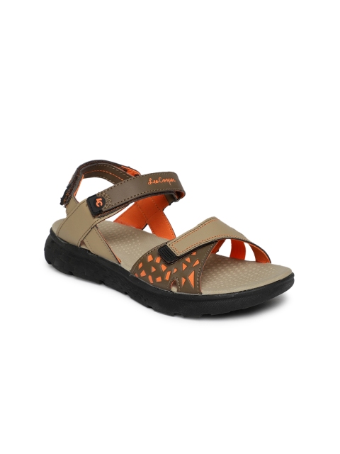 

Lee Cooper Mens Beige & Orange Sports Sandals