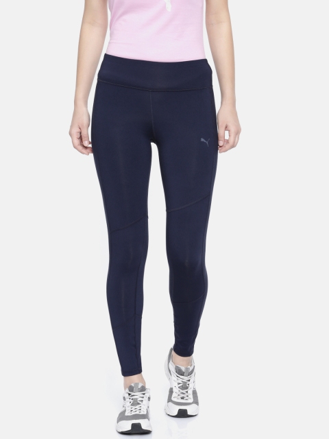 

Puma Women Navy Always On Solid Tights, Navy blue