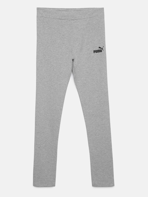 

Puma Girls Grey Melange Solid Heather Tights