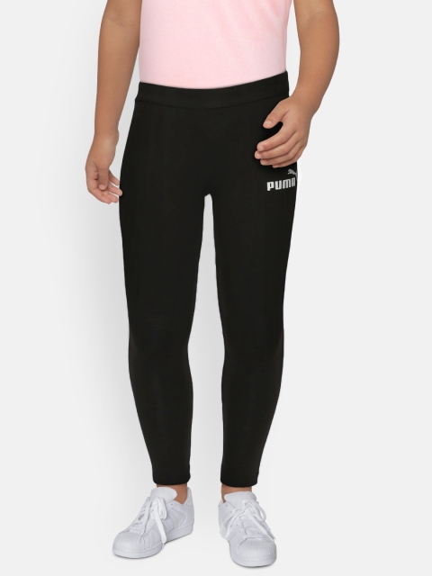 

Puma Girls Black Solid ESS Tights