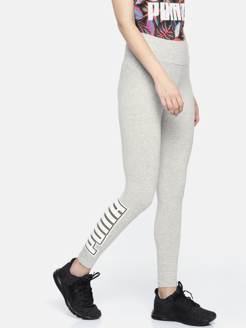 

Puma Women Grey Rebel Reload Solid Tights