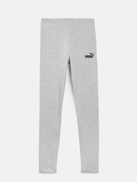 

Puma Girls Grey Solid ESS Leggings