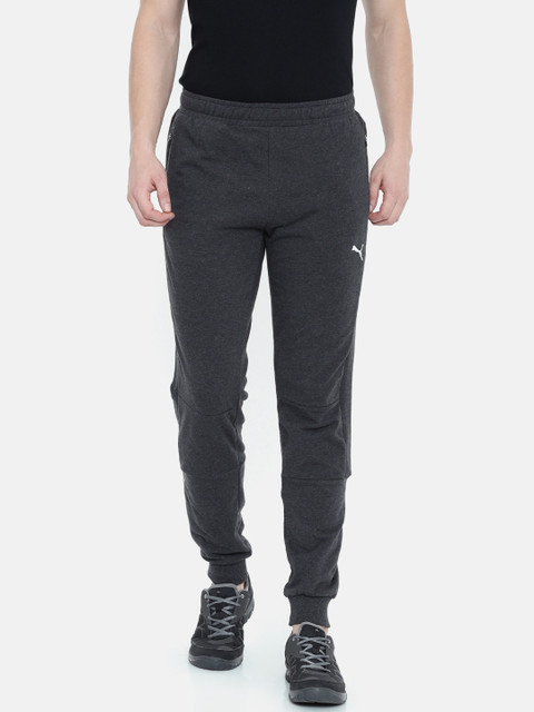 

Puma Men Charcoal Grey Regular Fit Solid VK Sweat Joggers