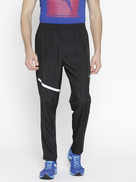 

Puma Men Black Solid Ignite Woven Track Pants