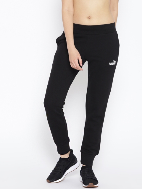 

Puma Women Black Solid ESS TR CL Regular Fit Joggers