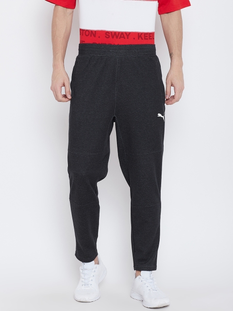 

Puma Men Black Energy Knit Trackster Sports Track Pants