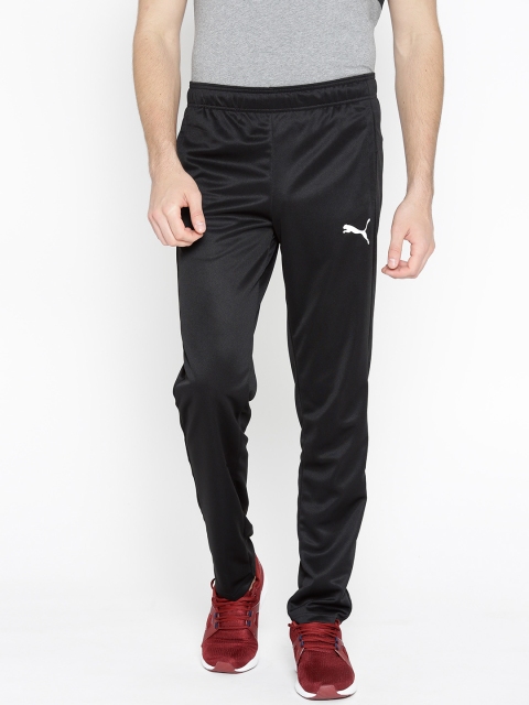 

Puma Men Black Solid Active Trico Track Pants