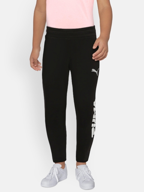

Puma Boys Black Solid Alpha Track Pants