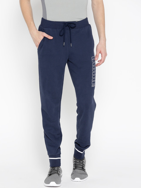 

Puma Men Navy Blue Athletics TR cl Joggers