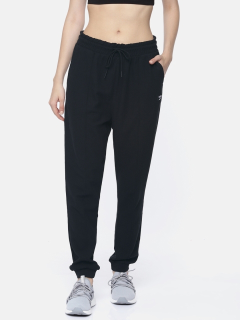 

Puma Women Black Self design Downtown Tapered Joggers