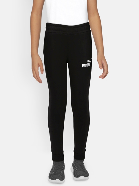 

Puma Boys Black Solid Amplified Track Pants