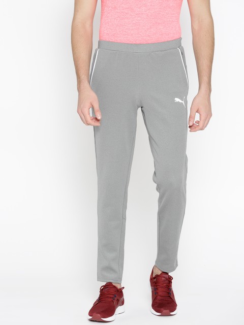 

Puma Men Grey Solid Tec Sports Track Pants