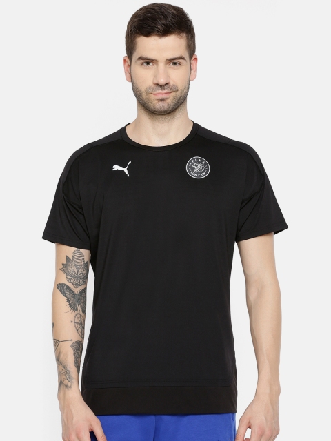 

Puma Men Black Printed P.R.C. Ultimate SS dryCELL Round Neck T-shirt