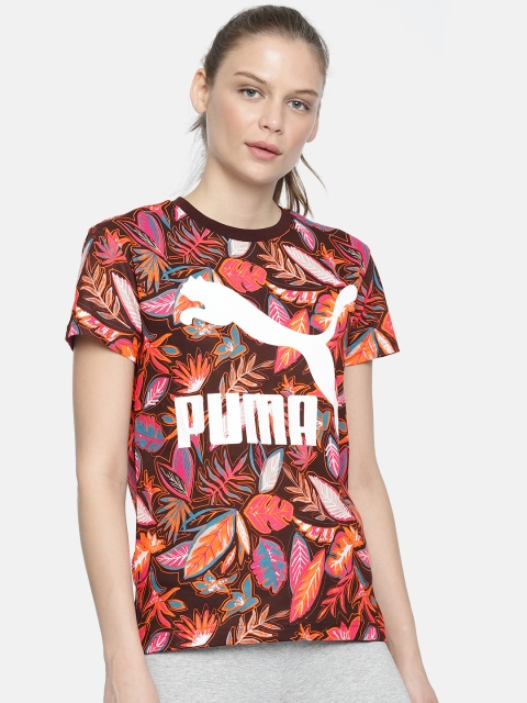 

Puma Women Multi-Coloured Printed T-shirt