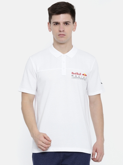 

PUMA Motorsport Men White RBR Logo Solid Tshirt