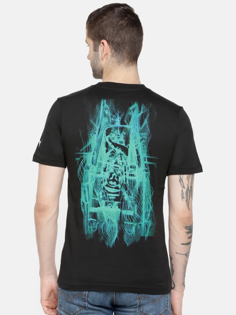 

PUMA Motorsport Men Black AMG Petronas Motorsport Printed Round Neck T-Shirt