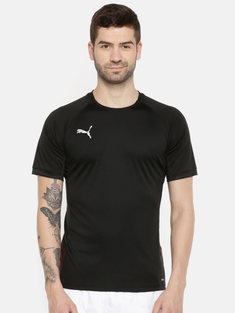 

Puma Men Black Printed Slim Fit ftblNXT Pro dryCELL Round Neck Training T-shirt