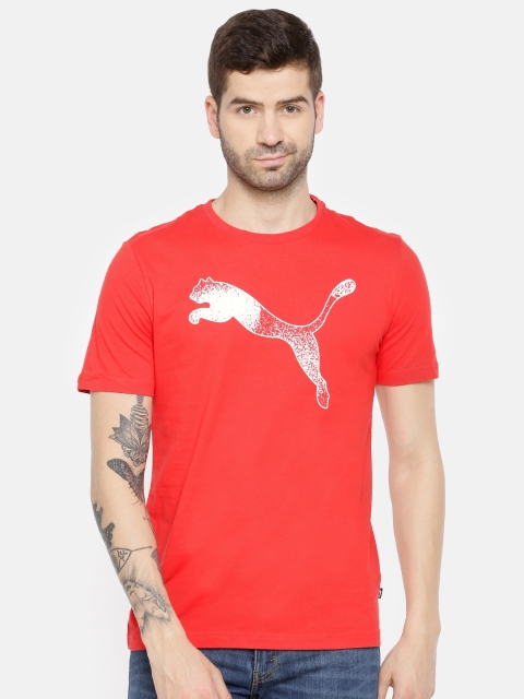 

Puma Men Red Printed KA T-shirt