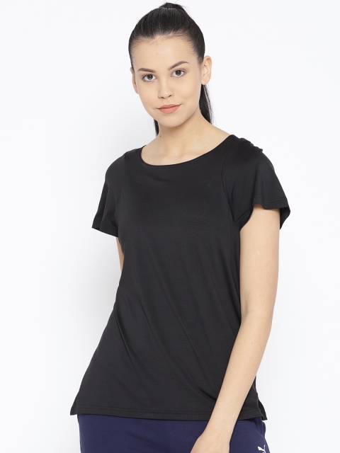 

Puma Women Black Soft Sports T-Shirt