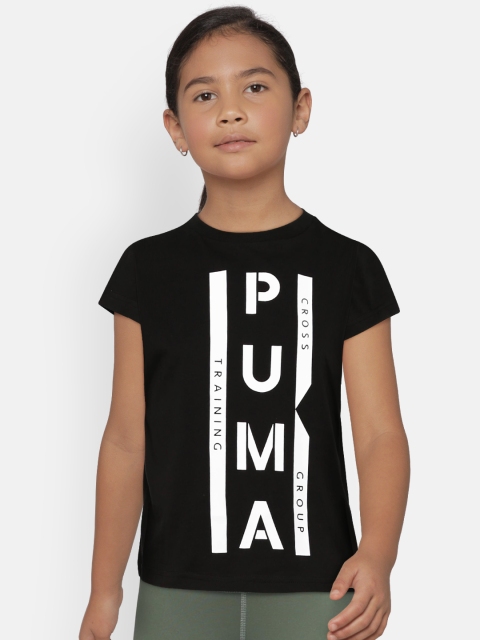 

Puma Girls Black Printed XTG Graphic Top