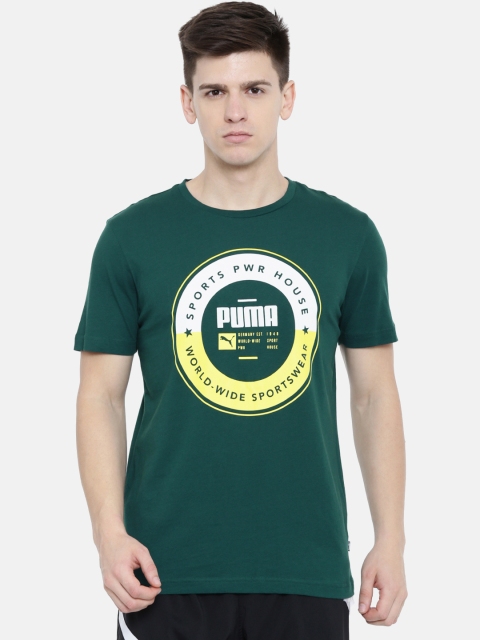 

Puma Men Green SP Execution Printed T-shirts