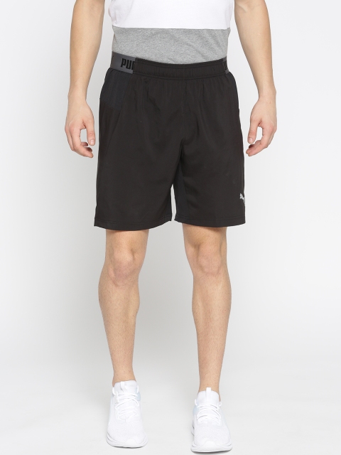 

Puma Men Black Solid ftblNXT Woven Sports Shorts