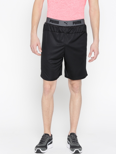 

Puma Men Black Solid FtblNXT Sports Shorts