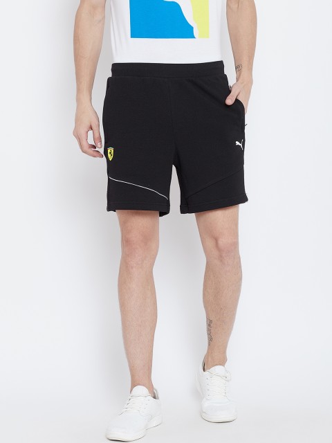 

PUMA Motorsport Men BlackSF Sweat Shorts Sports Shorts, Black
